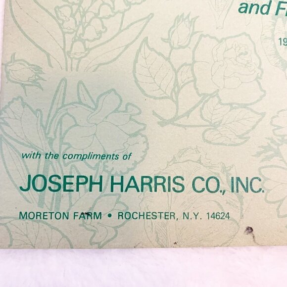 Vintage Harris Seeds Care of the home garden reference pamphlet reference guide - Picture 3 of 6